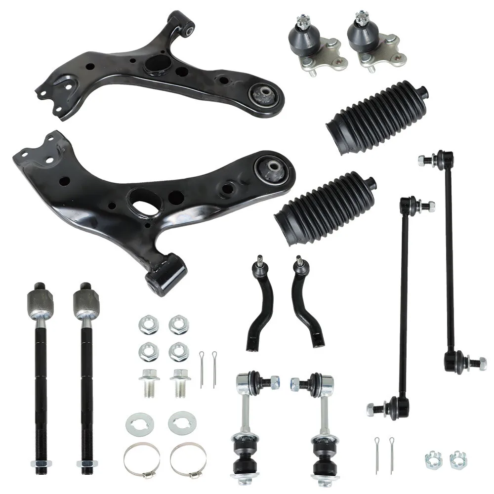 For Toyota RAV4 2006 - 2018 Front Lower Control Arm Ball Joint Tie Rod Kit 14PCS
For Toyota RAV4 2006 - 2018 Front Lower Control Arm Ball Joint Tie Rod Kit 14PCS