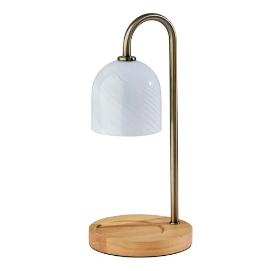 Candle Warmer Lamp Flameless Candle Melter with Adjustable Timer and Dimmable Light, Bulb Included, Antique Brass Base and Whit
Candle Warmer Lamp Flameless Candle Melter with Adjustable Timer and Dimmable Light, Bulb Included, Antique Brass Base and Whit