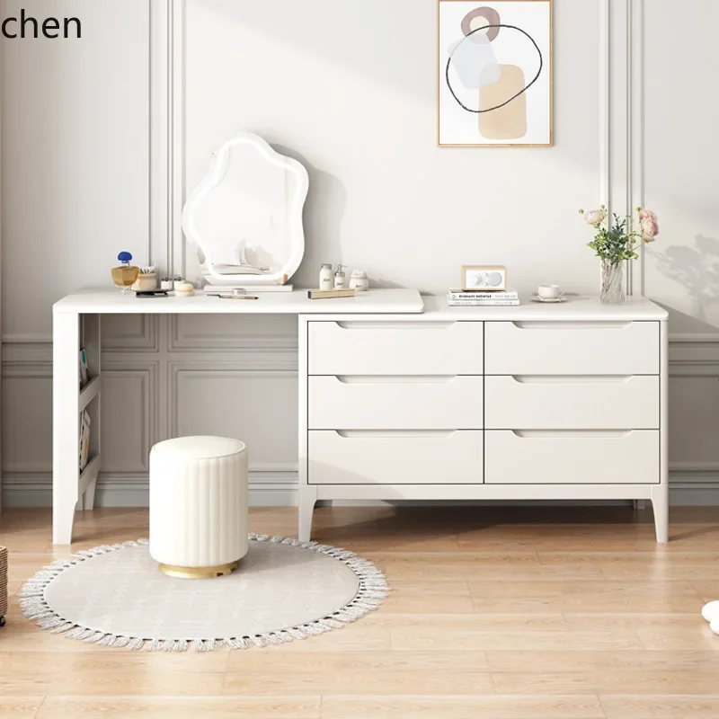 i5.21 Solid Wood Dressing Table and Chest of Drawers Integrated Modern Minimalist Small Apartment Makeup Table
i5.21 Solid Wood Dressing Table and Chest of Drawers Integrated Modern Minimalist Small Apartment Makeup Table