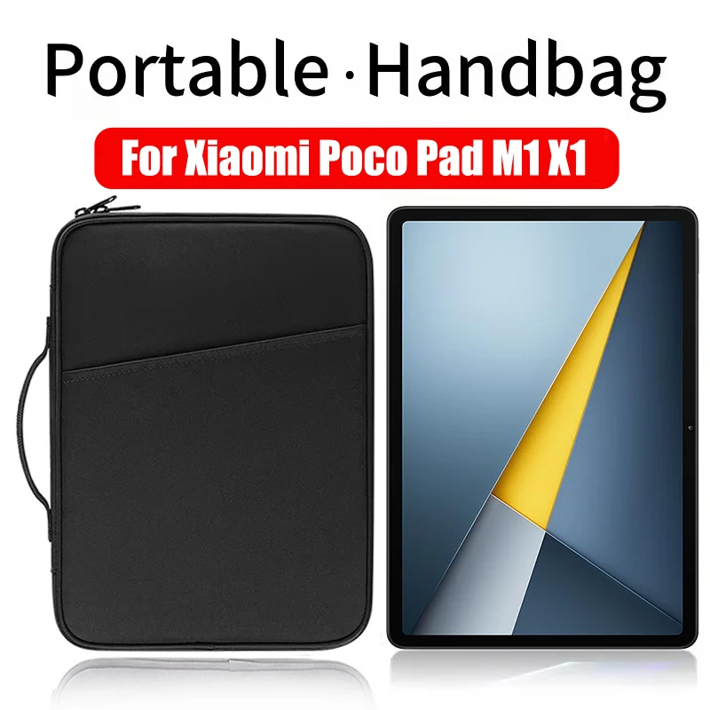 Tablet Sleeve Bag for Xiaomi Poco Pad M1 12.1 X1 11.2 11 inch SE Universal Laptop Pouch Handbag for Redmi Pad 2 Case Accessories
Tablet Sleeve Bag for Xiaomi Poco Pad M1 12.1 X1 11.2 11 inch SE Universal Laptop Pouch Handbag for Redmi Pad 2 Case Accessories