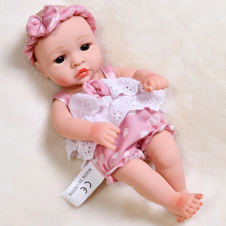 Reborn Dolls - 30cm Smiling Baby Doll, Newborn Baby Doll Lovely Children Girls Soft Silicone With Cute Dress
Reborn Dolls - 30cm Smiling Baby Doll, Newborn Baby Doll Lovely Children Girls Soft Silicone With Cute Dress