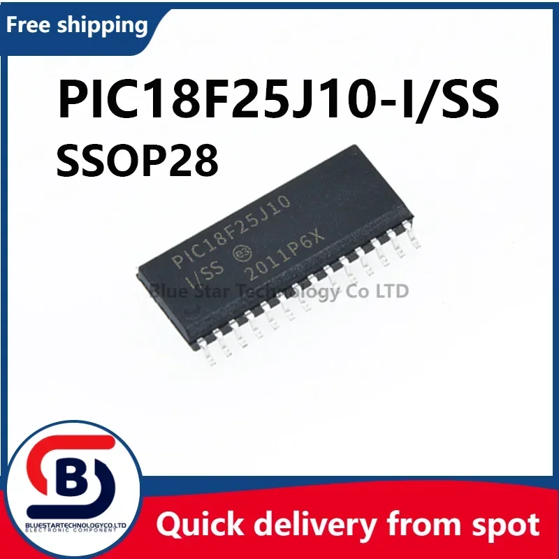 Free Shipping 5-20pcs/lots PIC18F25J10-I/SS PIC18F25J10 PIC18F25 PIC18F25J 18F25 18F25J10 SSOP28 Quick delivery from spot
Free Shipping 5-20pcs/lots PIC18F25J10-I/SS PIC18F25J10 PIC18F25 PIC18F25J 18F25 18F25J10 SSOP28 Quick delivery from spot