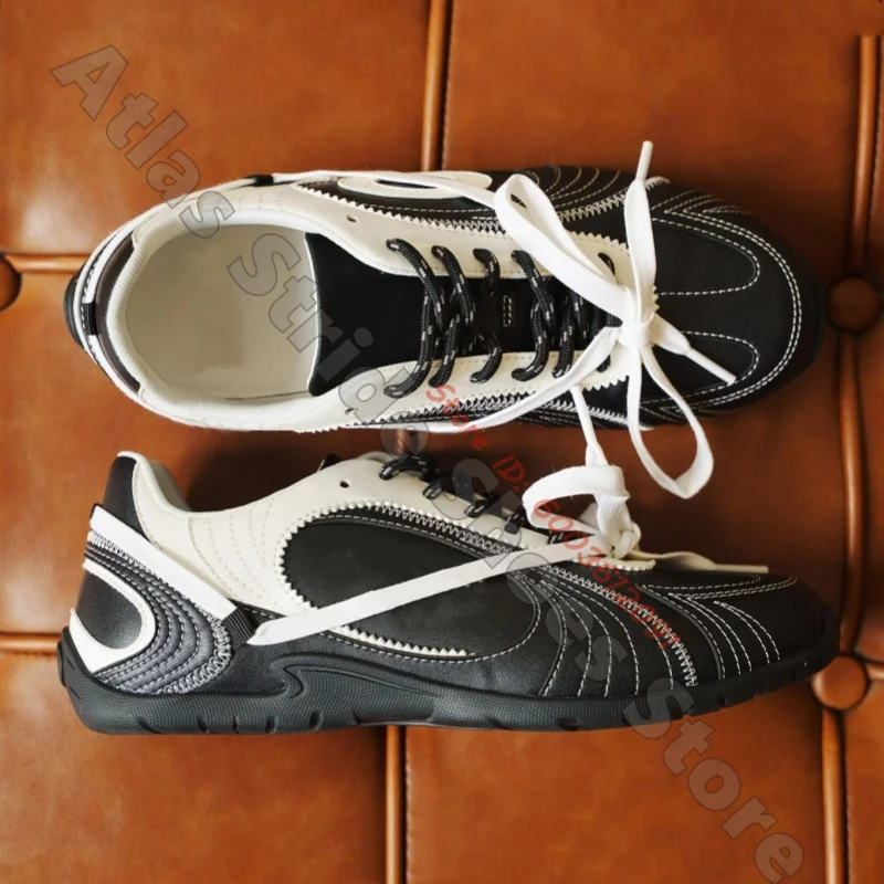 Vintage Contrast Stitch Retro Trainer Sneakers Dual Lace Lightweight Flat Walking Shoes Vintage Street Daily Commute Unisex Shoe
Vintage Contrast Stitch Retro Trainer Sneakers Dual Lace Lightweight Flat Walking Shoes Vintage Street Daily Commute Unisex Shoe