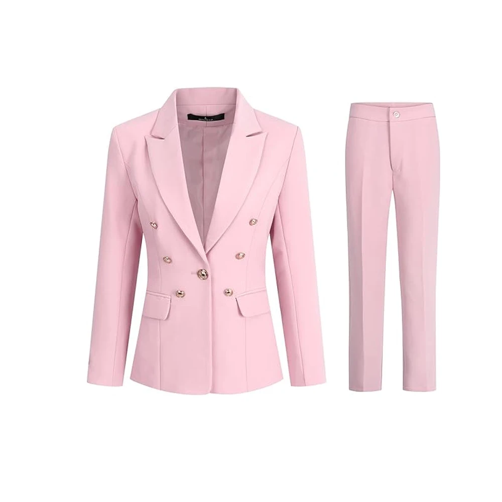Women's 2 Pieces Suit Vintage Office Lady Suit Set 1 Button Blazer and Suit Pants
Women's 2 Pieces Suit Vintage Office Lady Suit Set 1 Button Blazer and Suit Pants