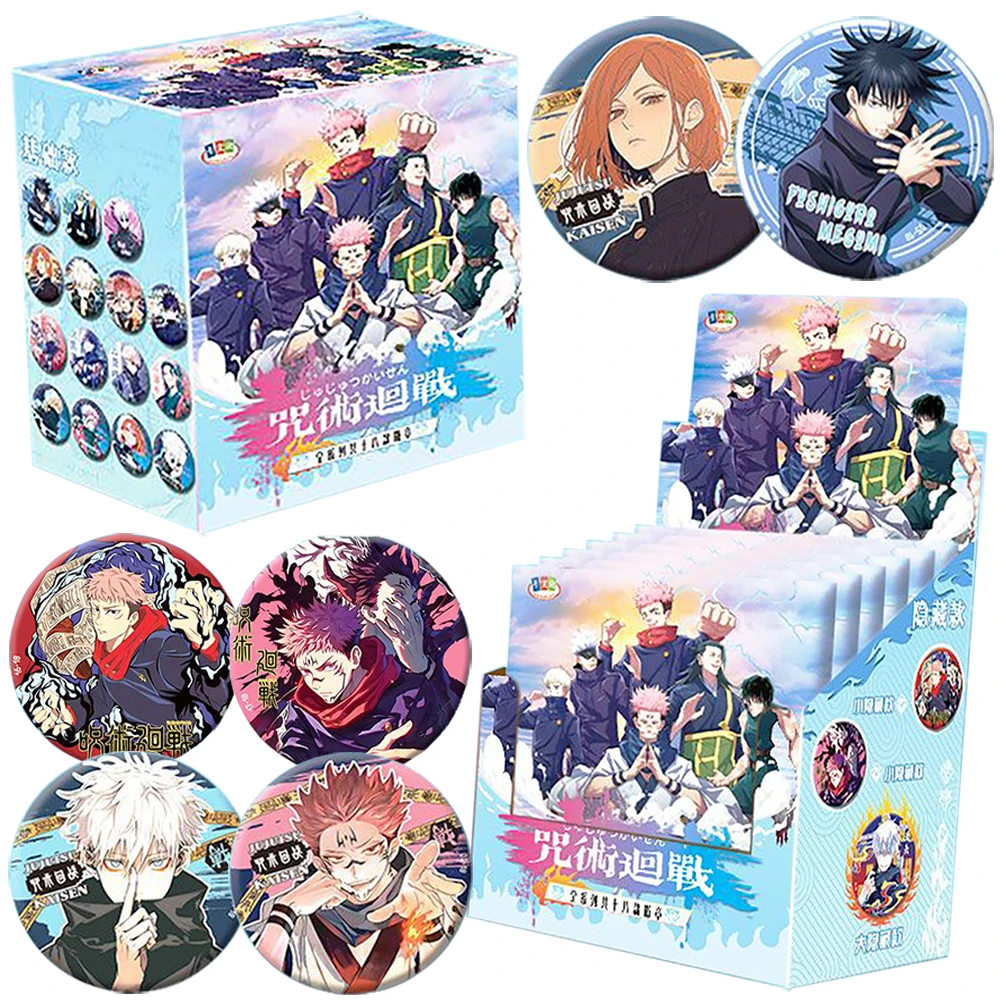 Fantasy Adventure Anime Jujutsu Kaisen Exquisite Craftsmanship 58mm Badge Toys Fans Favorite Character Round Brooch Jewelry Gift
Fantasy Adventure Anime Jujutsu Kaisen Exquisite Craftsmanship 58mm Badge Toys Fans Favorite Character Round Brooch Jewelry Gift