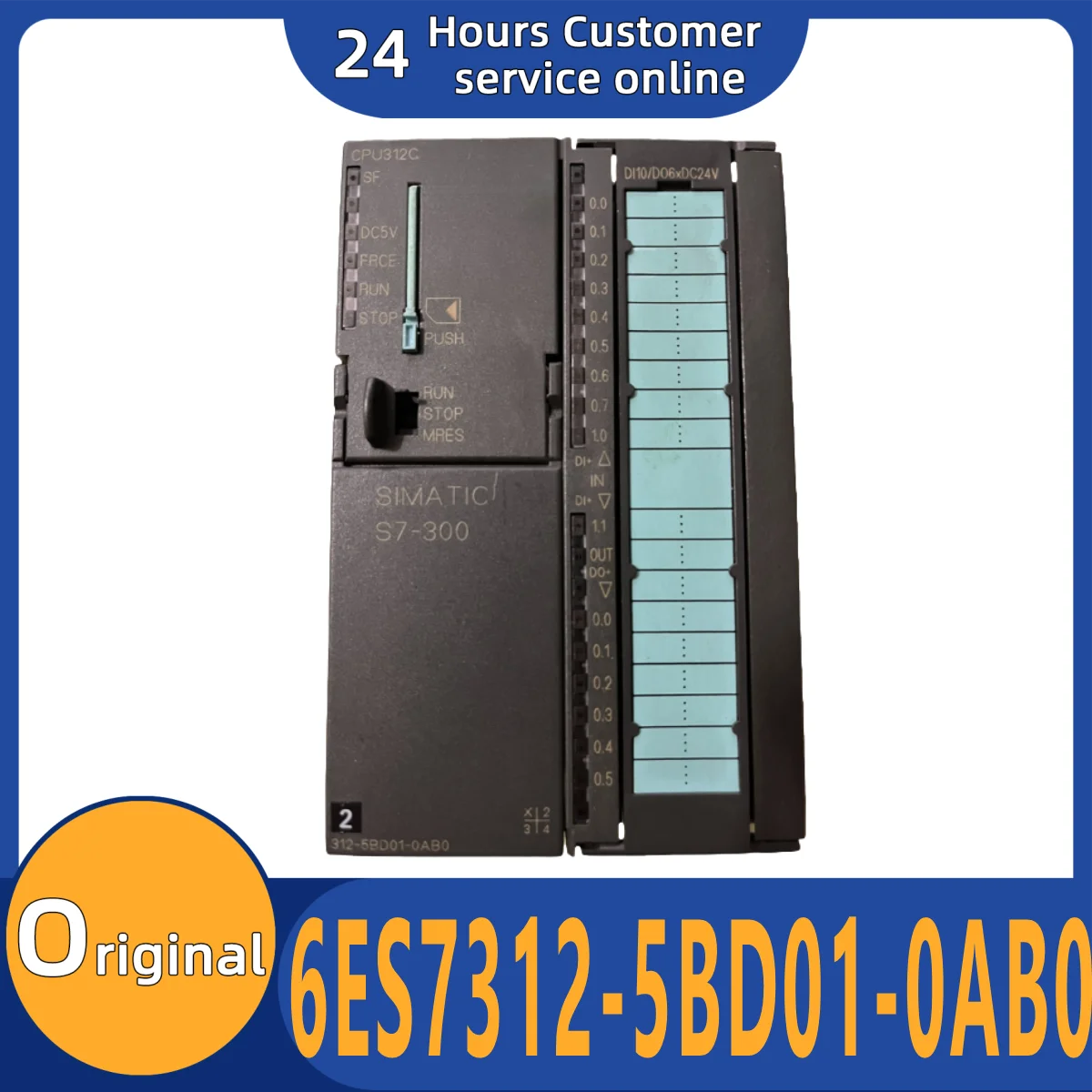Brand new original module 6ES7312-5BD01-0AB0 6ES7312-5BF04-0AB0 6ES7312-5AC02-0AB0
Brand new original module 6ES7312-5BD01-0AB0 6ES7312-5BF04-0AB0 6ES7312-5AC02-0AB0
