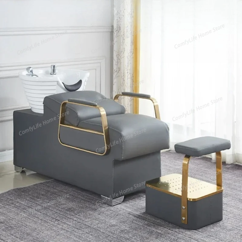 Women Dressing Barber Chair Aesthetic Gaming Cosmetic Recliner Barber Chair Beauty Equipment Stylist Silla Barbero Decorative
Women Dressing Barber Chair Aesthetic Gaming Cosmetic Recliner Barber Chair Beauty Equipment Stylist Silla Barbero Decorative