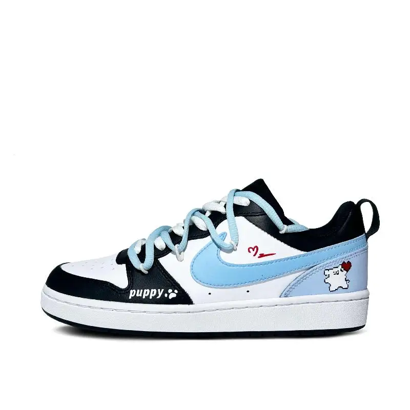 【Customize】Nike Court Borough Skateboarding Shoes Women's Sneakers shoes BQ5448-115
【Customize】Nike Court Borough Skateboarding Shoes Women's Sneakers shoes BQ5448-115