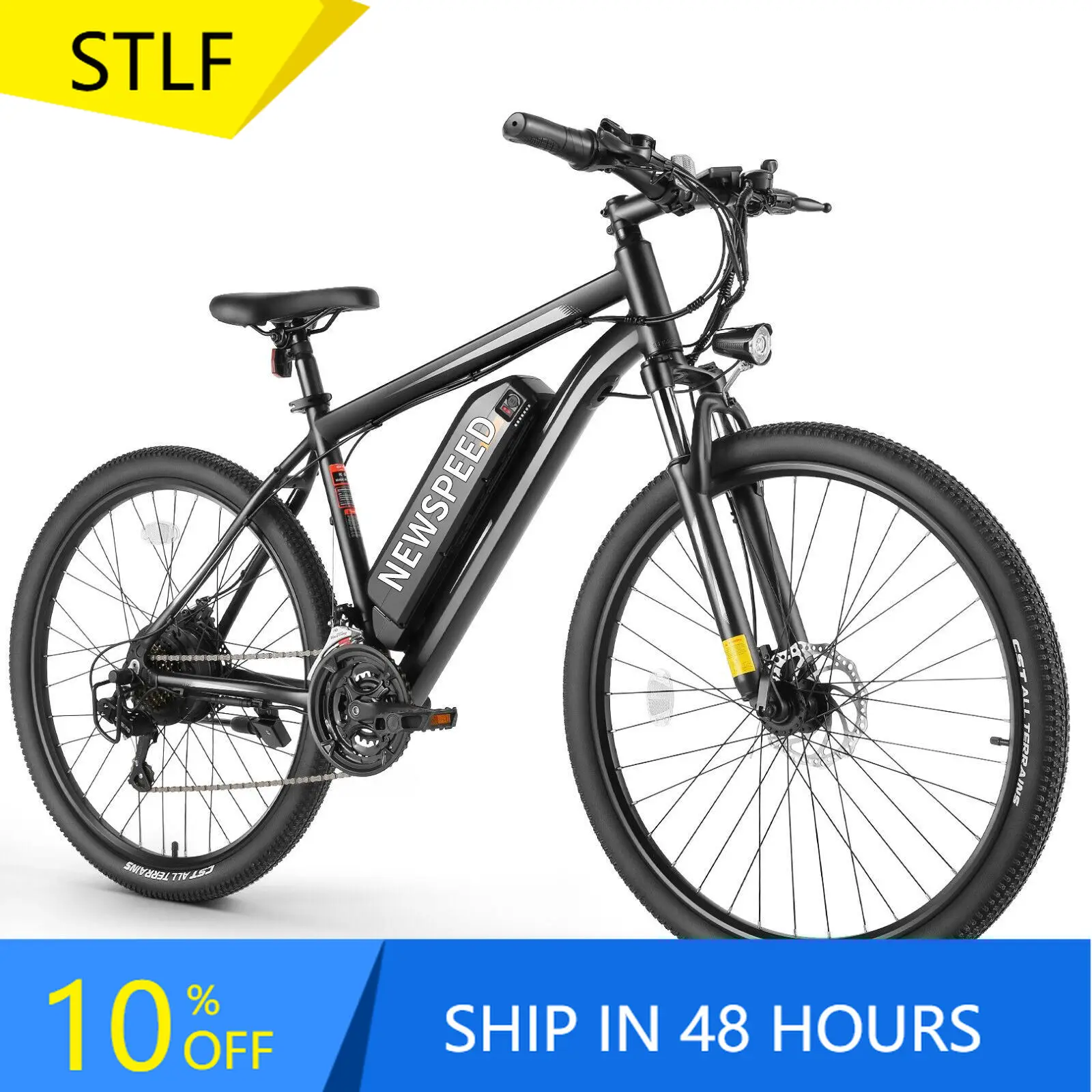 YTYIN Ebike 26" 500W Electric Bike Mountain Bicycle 48V/10Ah Battery 24Speeds E-bike
YTYIN Ebike 26" 500W Electric Bike Mountain Bicycle 48V/10Ah Battery 24Speeds E-bike
