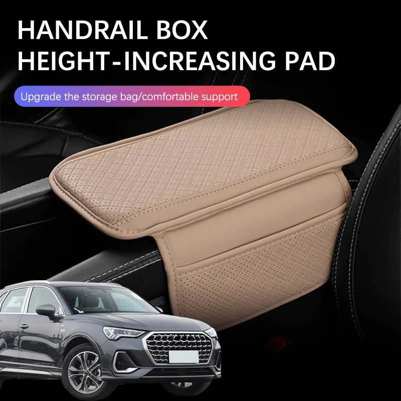 Leather Car Armrest Mat Organizer Center Console Auto Armrests Storage Bag Car Accessories For Audi Q3 8U RS 2013-2024
Leather Car Armrest Mat Organizer Center Console Auto Armrests Storage Bag Car Accessories For Audi Q3 8U RS 2013-2024