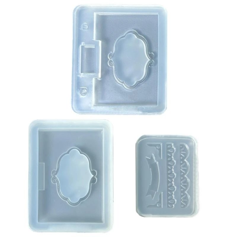 652F Pack of 3 Flexible Silicone Baking Chocolate Moulds Candy Molds Book Clay Molds Silicone Baking Accessories
652F Pack of 3 Flexible Silicone Baking Chocolate Moulds Candy Molds Book Clay Molds Silicone Baking Accessories