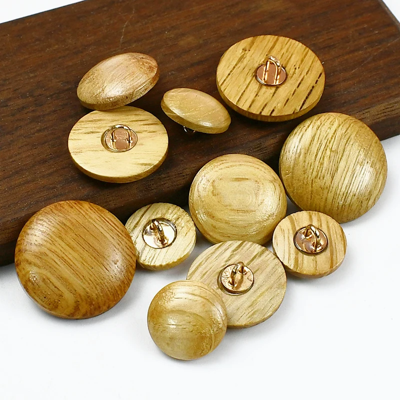 100Pcs 15-23mm Natural Wood Buttons with Shank for Clothes Blazer Sweater Round Wood Button Craft Decor DIY Sewing Accessories
100Pcs 15-23mm Natural Wood Buttons with Shank for Clothes Blazer Sweater Round Wood Button Craft Decor DIY Sewing Accessories