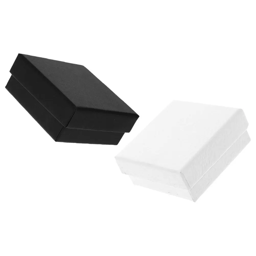 2Pcs Jewelry Packaging Boxes Paper Solid Color Embossed Sponge Pad Ring Necklace Bracelet Pendant Storage Case Gift
2Pcs Jewelry Packaging Boxes Paper Solid Color Embossed Sponge Pad Ring Necklace Bracelet Pendant Storage Case Gift