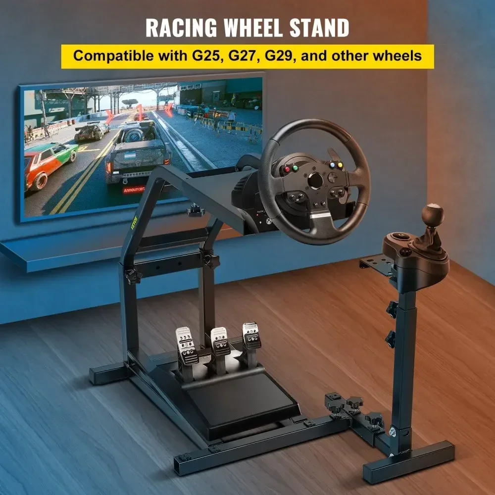 SIHAO G29,G27 and G25 Racing Simulator Steering Wheel Stand Simulator Steering Wheel Stand,Wheel Support and Pedal not Included
SIHAO G29,G27 and G25 Racing Simulator Steering Wheel Stand Simulator Steering Wheel Stand,Wheel Support and Pedal not Included