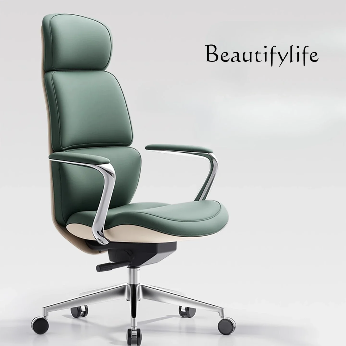 Sedentary Comfortable Backrest Computer Office Chair Leather Boss Chair Ergonomic Chair
Sedentary Comfortable Backrest Computer Office Chair Leather Boss Chair Ergonomic Chair