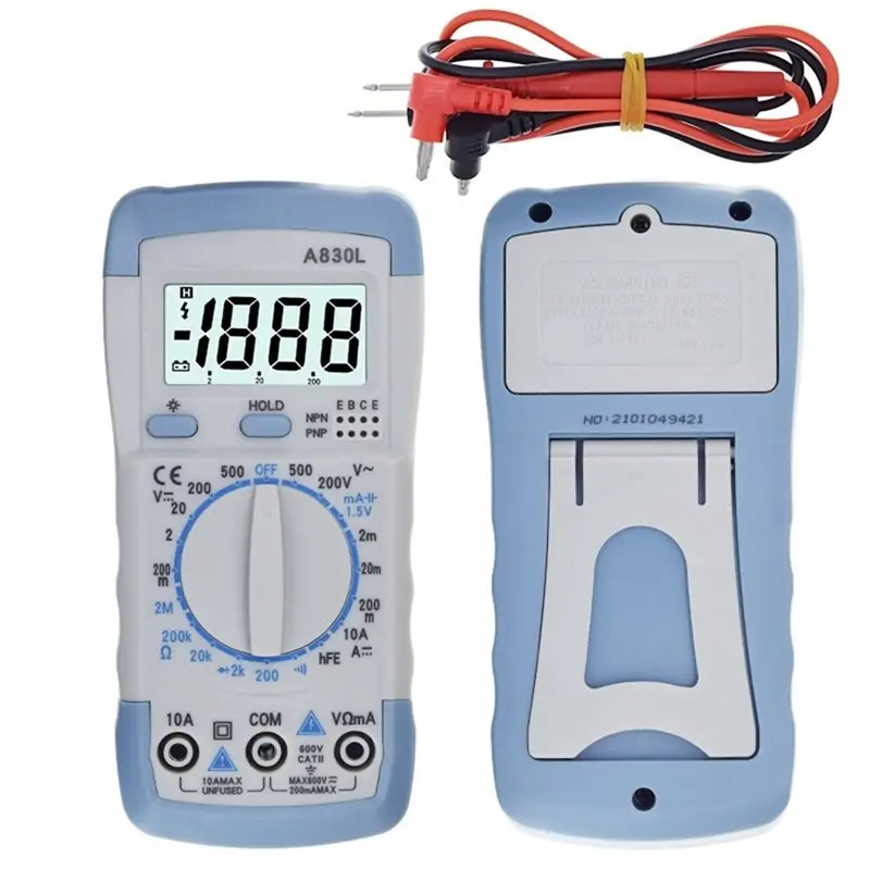 ABKP-DC AC Voltage Frequency For Detection Digital Display Meter A830L LCD Current Voltage Tester Module 2PCS
ABKP-DC AC Voltage Frequency For Detection Digital Display Meter A830L LCD Current Voltage Tester Module 2PCS