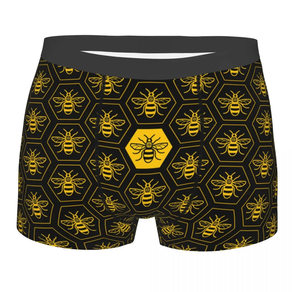 Пользовательские шорты-боксеры Manchester Bee, мужские трусы Honeybee, нижнее белье, модные трусы
Пользовательские шорты-боксеры Manchester Bee, мужские трусы Honeybee, нижнее белье, модные трусы