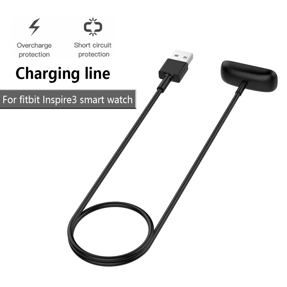 USB Charger Cable For Fitbit Inspire 3 Tracker Replaceable Cord Clip Dock Charging Line For Fitbit Inspire 3 Smart Watch
USB Charger Cable For Fitbit Inspire 3 Tracker Replaceable Cord Clip Dock Charging Line For Fitbit Inspire 3 Smart Watch