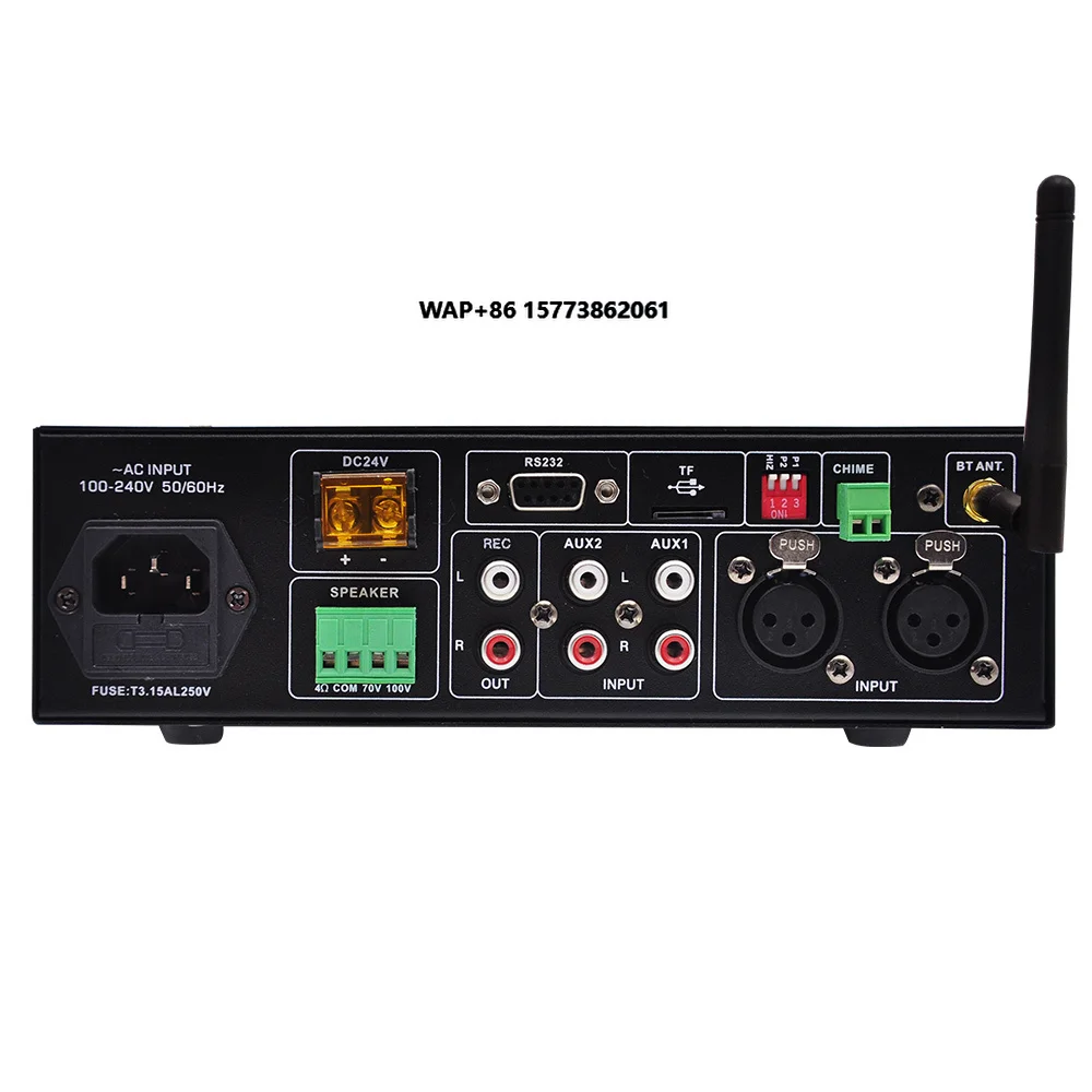 ME500 Surpass Factory Outlet 4-16Ohm AC 12V Car Power Amplifiers Pa System
ME500 Surpass Factory Outlet 4-16Ohm AC 12V Car Power Amplifiers Pa System