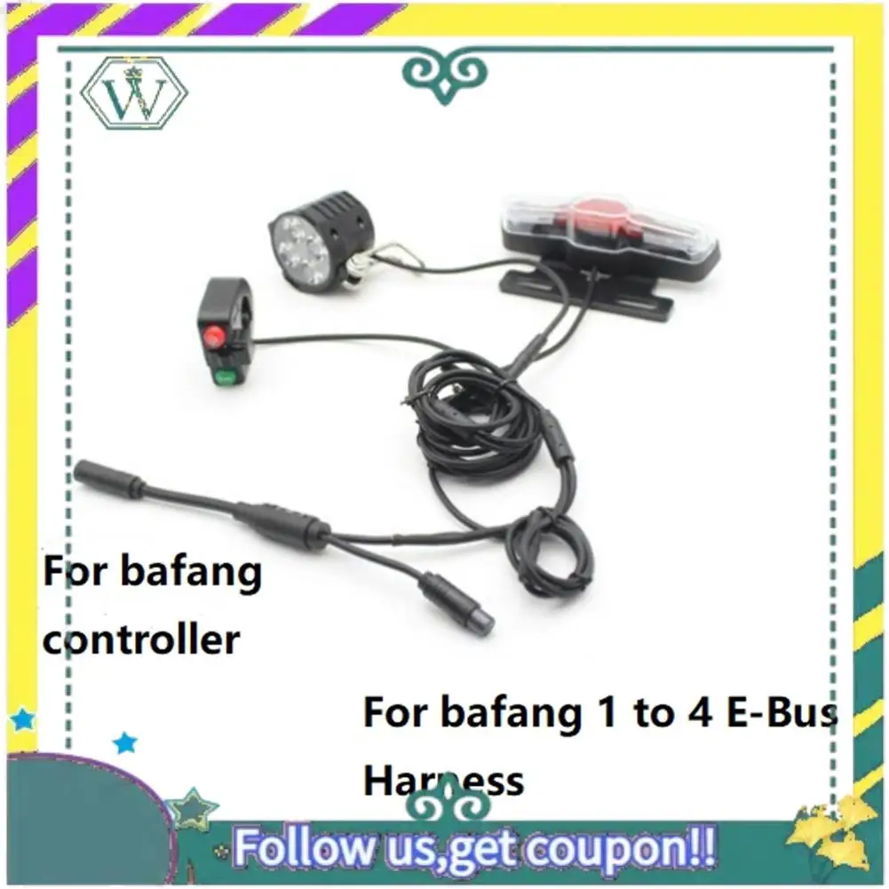 A82U-Ebike For Bafang BBS01 BBS02 BBSHD Mid-Drive Front And Rear Lights, Support Horn/Turning/B Raking Light
A82U-Ebike For Bafang BBS01 BBS02 BBSHD Mid-Drive Front And Rear Lights, Support Horn/Turning/B Raking Light