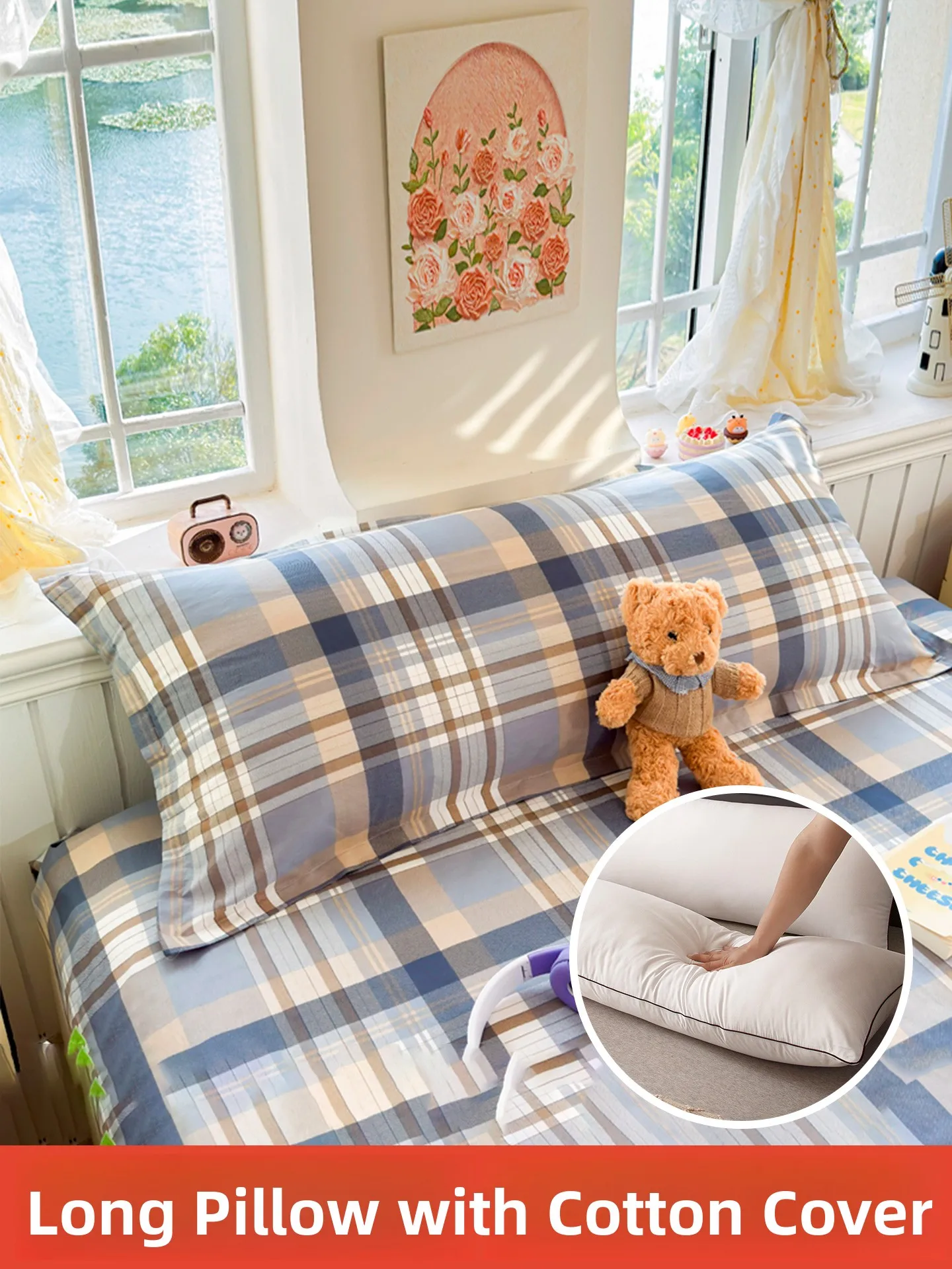 Длинная подушка-валик двойного размера с чехлом из чистого хлопка для поддержки ног, 5 метров, прямоугольная, для высоких и крупных людей
Длинная подушка-валик двойного размера с чехлом из чистого хлопка для поддержки ног, 5 метров, прямоугольная, для высоких и крупных людей