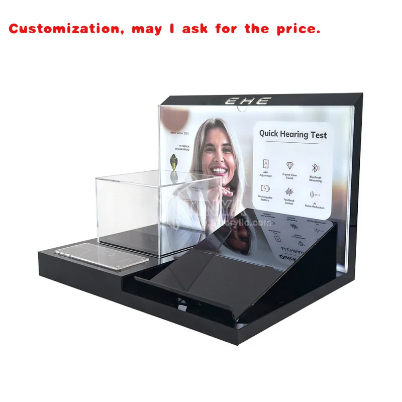 custom.Tinya Lucite Earphone Display Custom Detachable Assembly Acrylic Wireless Earphone Display Stand
custom.Tinya Lucite Earphone Display Custom Detachable Assembly Acrylic Wireless Earphone Display Stand