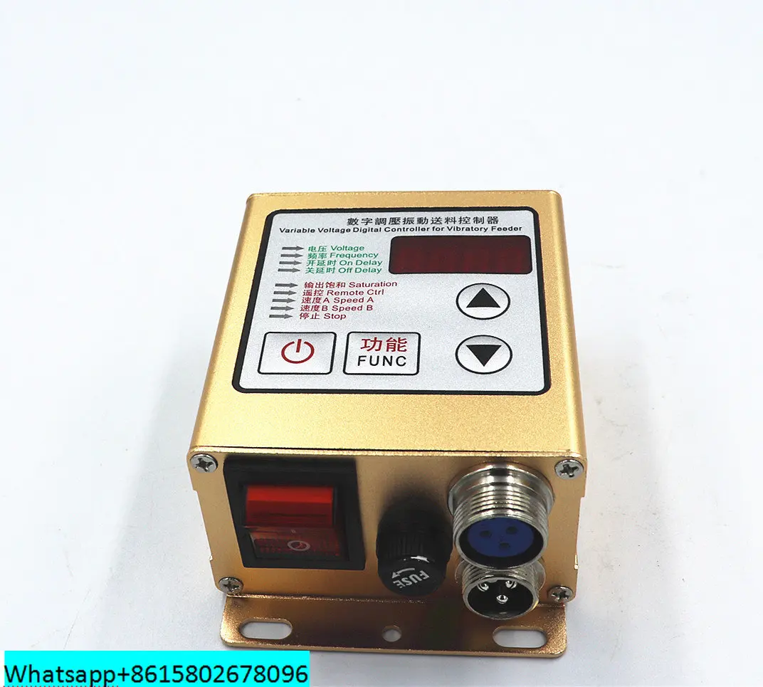 SDVC20-S Variable Voltage Controller Digital Pressure Regulating Circular Vibration Direct Vibration Feeding Vibration Plate
SDVC20-S Variable Voltage Controller Digital Pressure Regulating Circular Vibration Direct Vibration Feeding Vibration Plate