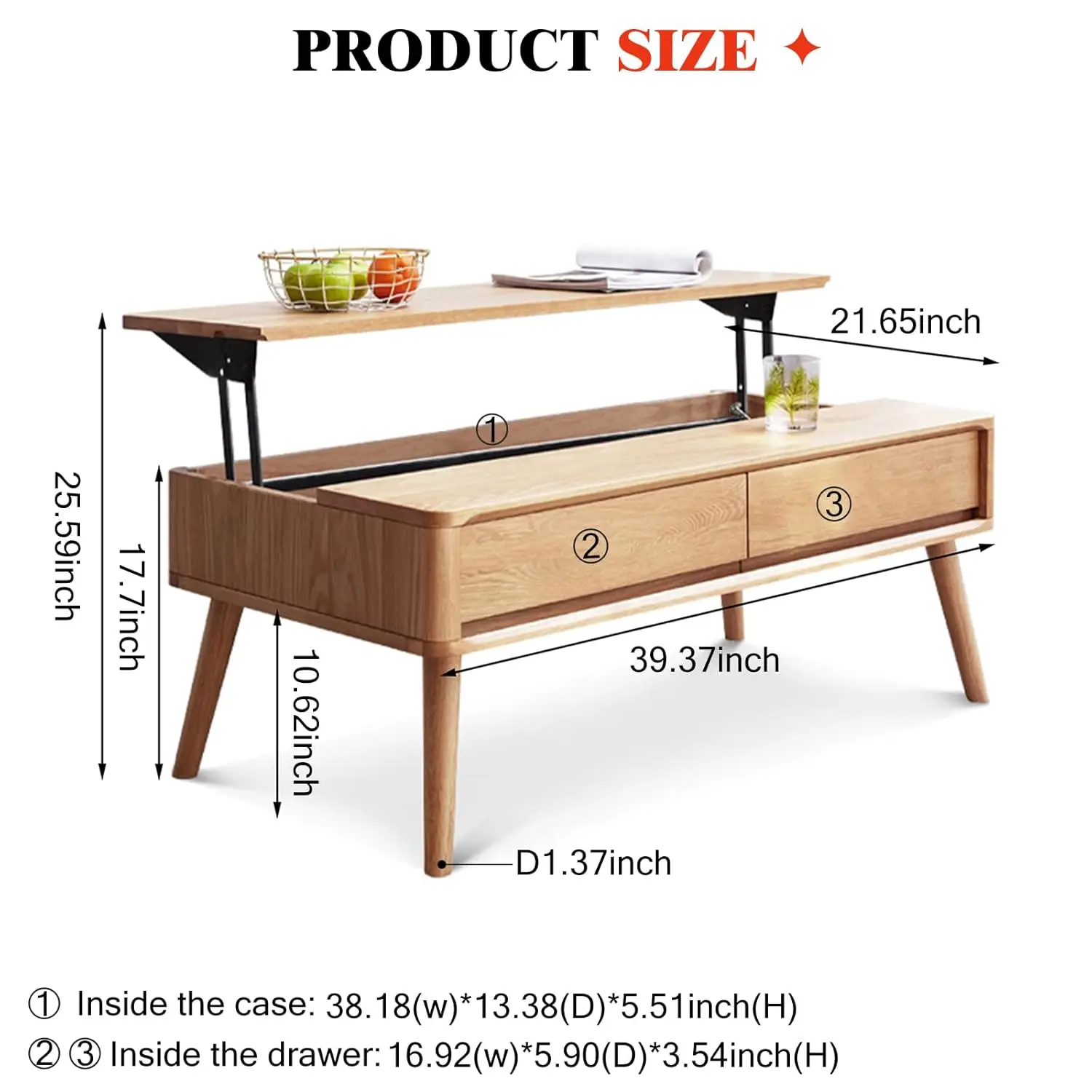 100% Solid Wood Lift Top Coffee Table For Living Room, Mid Century Modern Tables With Drawers And Large Storage,, Customized
100% Solid Wood Lift Top Coffee Table For Living Room, Mid Century Modern Tables With Drawers And Large Storage,, Customized