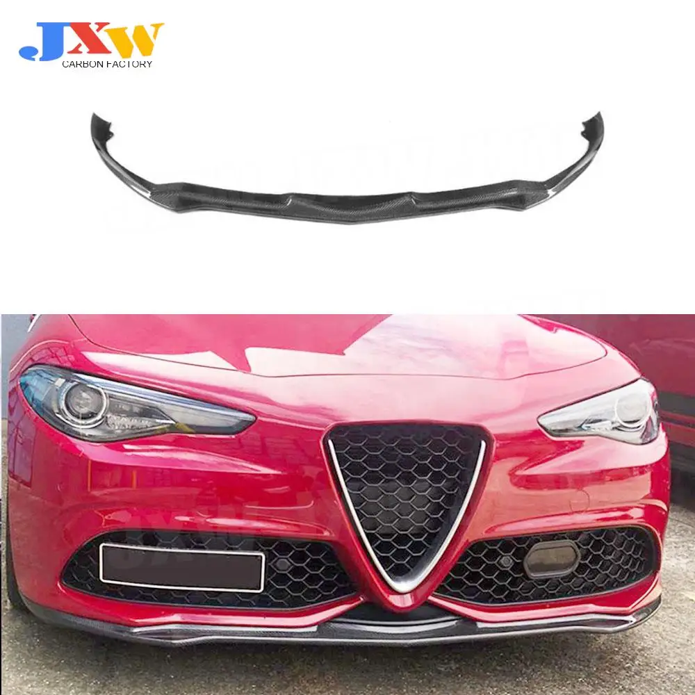Carbon Fiber Front Bumper Lip Chin Spoiler for Alfa Romeo Giulia Sport Sedan 2015-2019 Front Lip Splitter Spoiler
Carbon Fiber Front Bumper Lip Chin Spoiler for Alfa Romeo Giulia Sport Sedan 2015-2019 Front Lip Splitter Spoiler