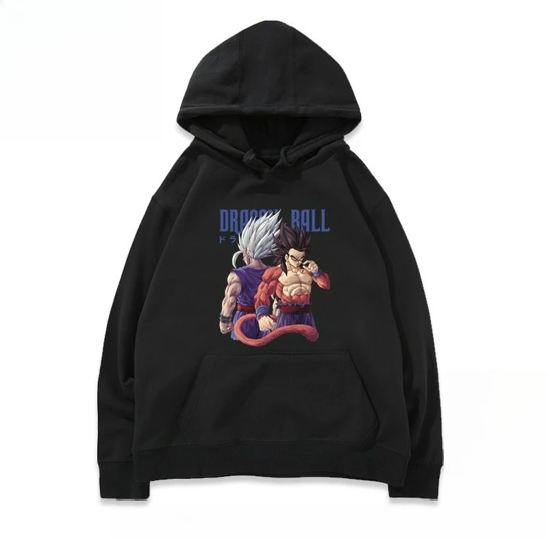 Bandai Authorized The New Dragon Ball Sun Gofan Printed Autumn and Winter Hooded Long-sleeved Shirt Warm Men's and Women's Coats 
Bandai Authorized The New Dragon Ball Sun Gofan Printed Autumn and Winter Hooded Long-sleeved Shirt Warm Men's and Women's Coats