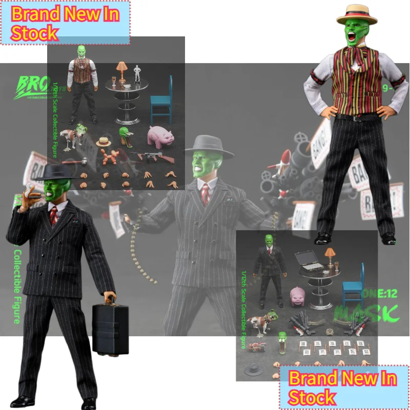 100% Brand New, in Stock. BROTOYS LR009A/B 1/12 The Mask Action Figure, Collectible Model & Gift
100% Brand New, in Stock. BROTOYS LR009A/B 1/12 The Mask Action Figure, Collectible Model & Gift
