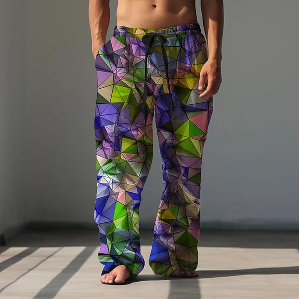 Men's Graphic Casual Pants Mid Waist Hawaiian Holiday Straight Leg Summer Spring 3D Print Blue Purple Green
Men's Graphic Casual Pants Mid Waist Hawaiian Holiday Straight Leg Summer Spring 3D Print Blue Purple Green