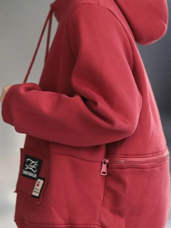 Thickened Fleece Women's Hoodie Long Sleeve Loose Warm Top Retro Artistic Ensemble Multiple Pieces Set Autumn Winter New Arrival
Thickened Fleece Women's Hoodie Long Sleeve Loose Warm Top Retro Artistic Ensemble Multiple Pieces Set Autumn Winter New Arrival