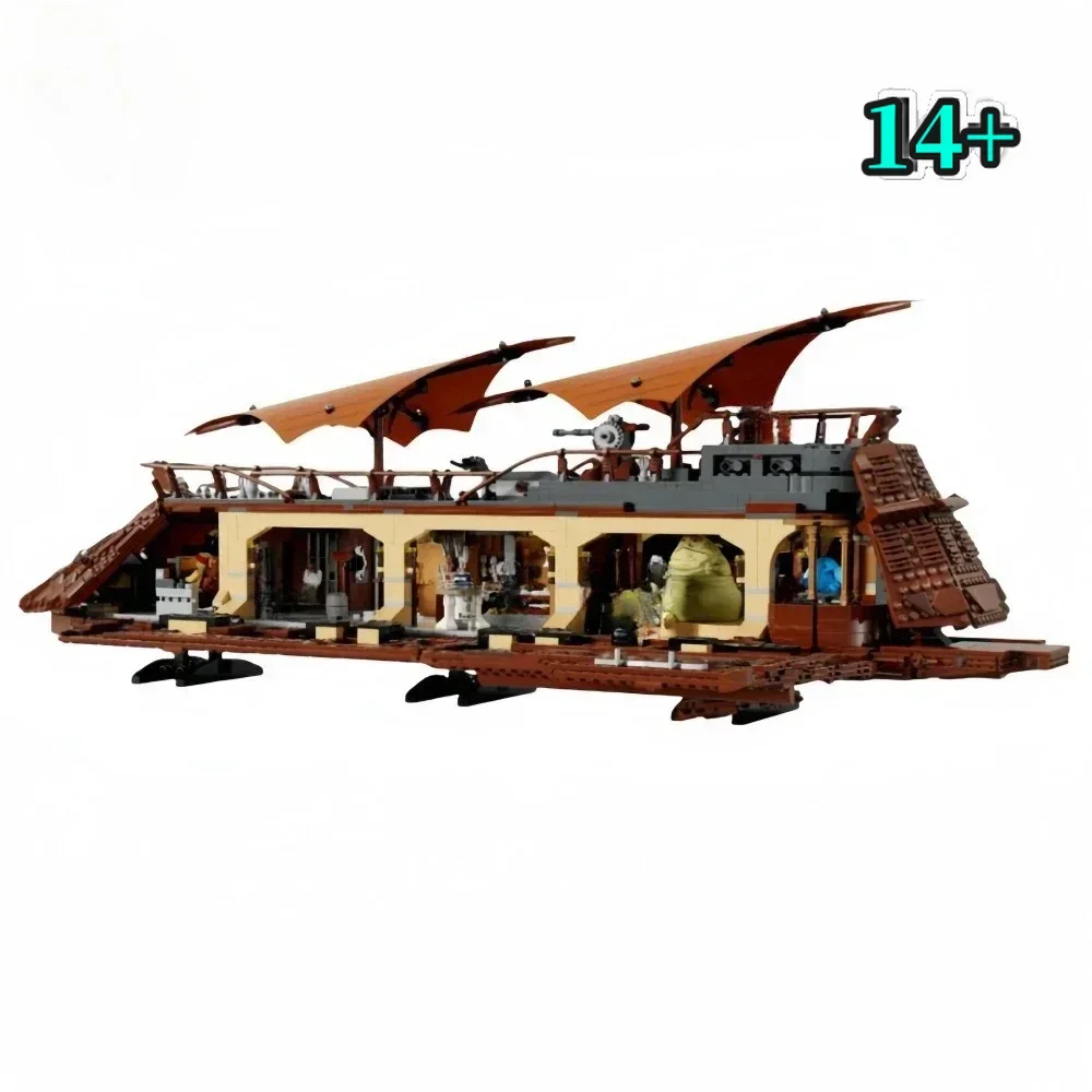 Bandai Innovative 75397 Vintage Movie Scene Building Blocks Jabba's Sail Barge Premium Craft Gifts compatible with LEGO bricks
Bandai Innovative 75397 Vintage Movie Scene Building Blocks Jabba's Sail Barge Premium Craft Gifts compatible with LEGO bricks