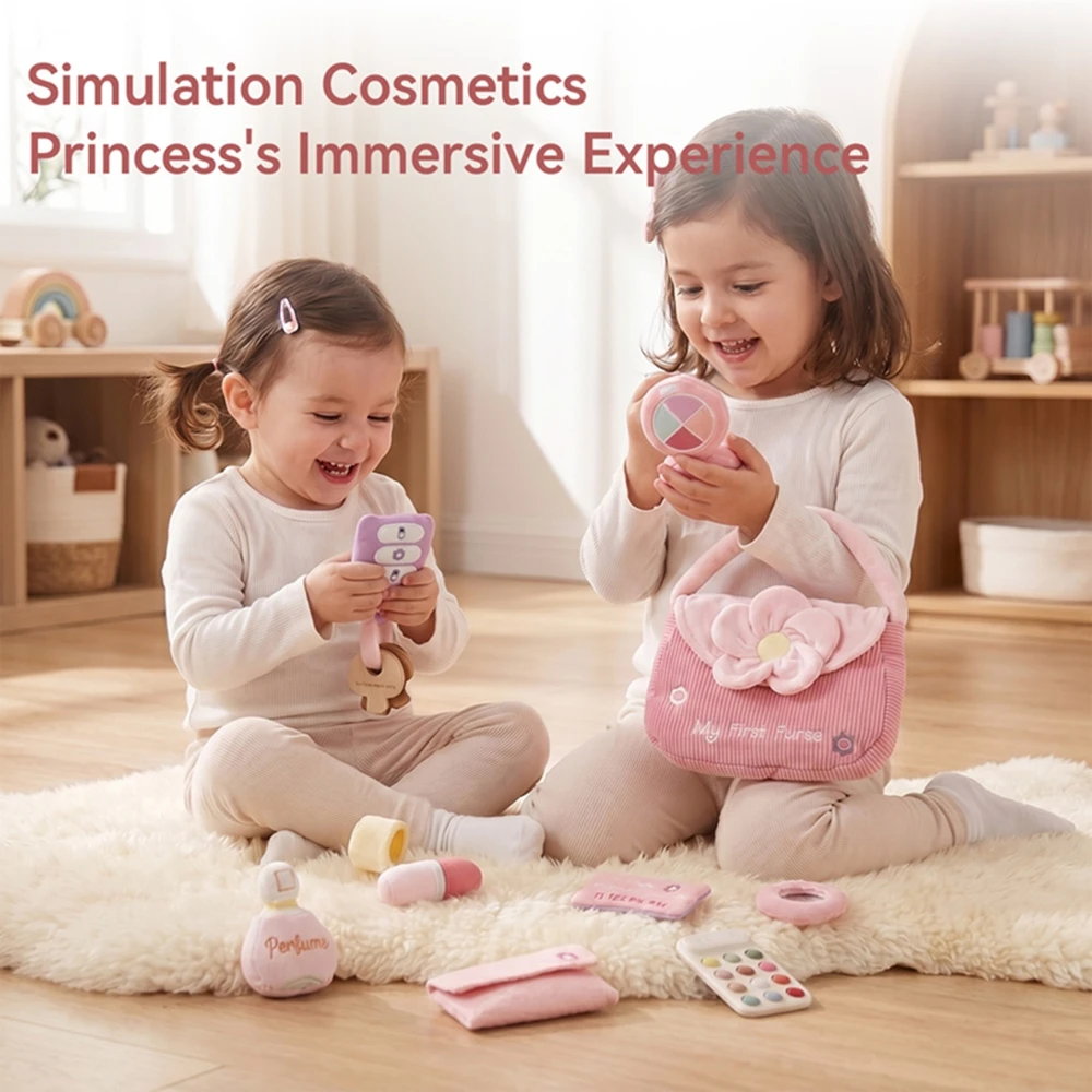 Birthday Gift Simulation Cosmetics Kit Toys Girls Makeup Set Cotton fabric makeup bag set Princess Washable Kids Pretend Play
Birthday Gift Simulation Cosmetics Kit Toys Girls Makeup Set Cotton fabric makeup bag set Princess Washable Kids Pretend Play