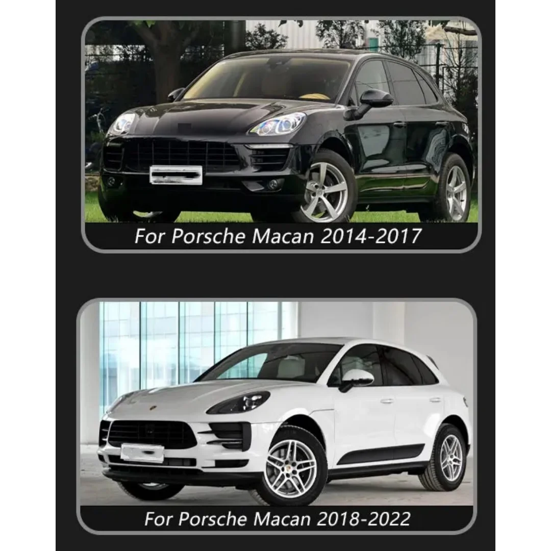 Автомобильные фары для Porsche Macan, обновление 2014-2022, новые фары в сборе, указатели поворота, автомобильные аксессуары
Автомобильные фары для Porsche Macan, обновление 2014-2022, новые фары в сборе, указатели поворота, автомобильные аксессуары