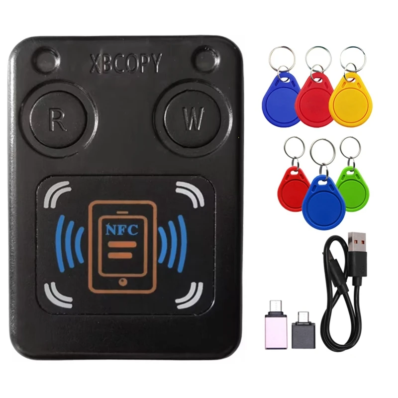 A39Q-NFC RFID смарт-чип-карт, копир + 3XUID/CUID-брелок IC 13,56 МГц ID 125K 250K 375K RFID-токен, клон-дубликатор
A39Q-NFC RFID смарт-чип-карт, копир + 3XUID/CUID-брелок IC 13,56 МГц ID 125K 250K 375K RFID-токен, клон-дубликатор
