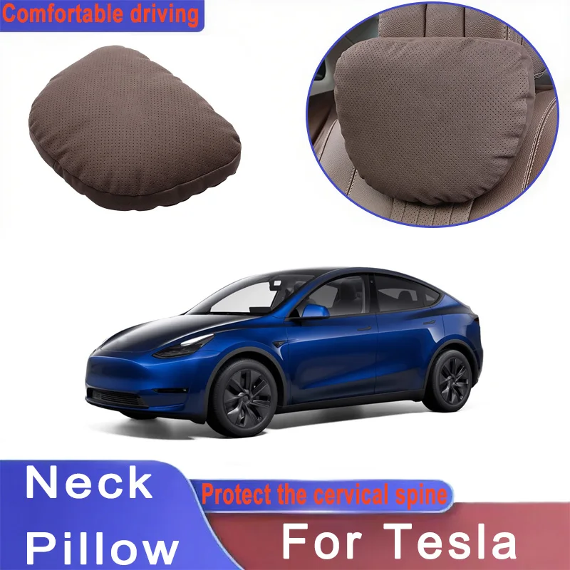 Car Headrest Neck Support Seat Lumbar Cushion Neck Pillow Auto Accessories For Tesla Model 3 Y L S X Q Cybertruck Roadster Semi
Car Headrest Neck Support Seat Lumbar Cushion Neck Pillow Auto Accessories For Tesla Model 3 Y L S X Q Cybertruck Roadster Semi