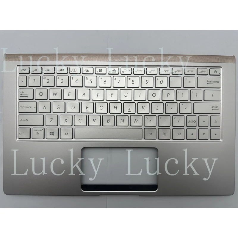 f for ASUS ZenBooK UX333FA GENUINE PALMREST US KEYBOARD -SILVER
f for ASUS ZenBooK UX333FA GENUINE PALMREST US KEYBOARD -SILVER