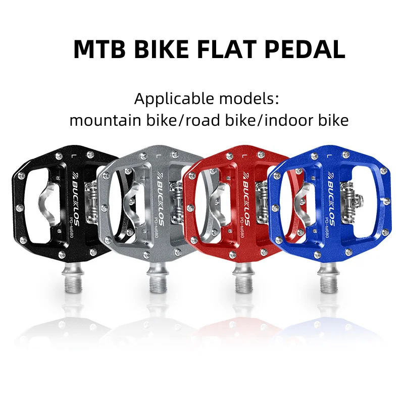Велосипед MTB, плоская педаль, подшипник платформы, двойная функция, подходит для системы SPD, педаль для горного велосипеда из алюминиевого сплава, часть велосипеда 
Велосипед MTB, плоская педаль, подшипник платформы, двойная функция, подходит для системы SPD, педаль для горного велосипеда из алюминиевого сплава, часть велосипеда