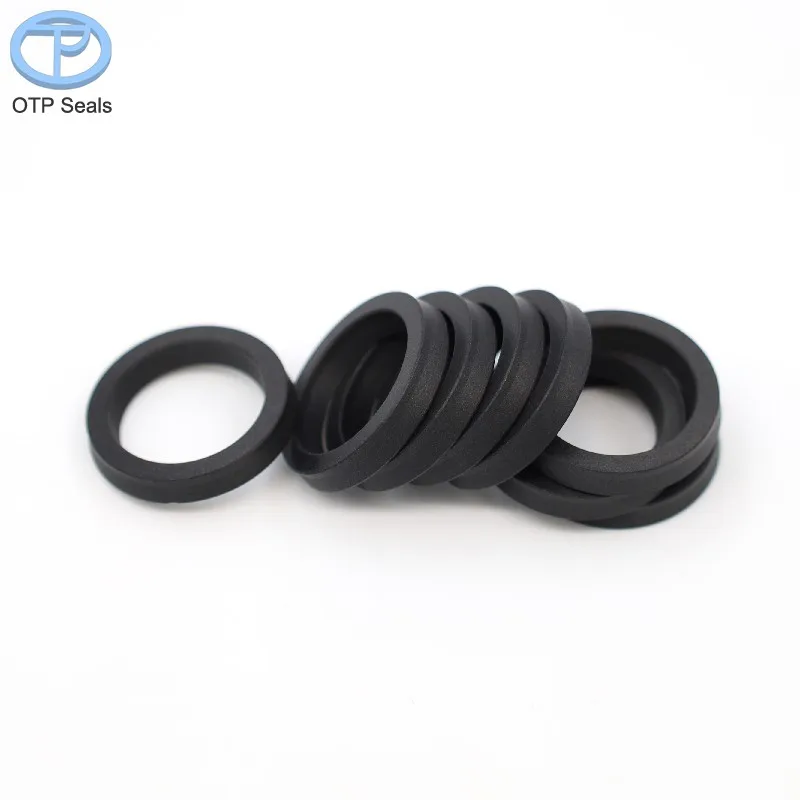 Spring seal ring for holes PTFE seals polytetrafluoroethylene added carbon fiber V-spring Non-standard parts factory customized
Spring seal ring for holes PTFE seals polytetrafluoroethylene added carbon fiber V-spring Non-standard parts factory customized