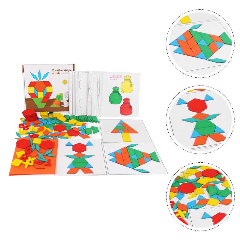 Набор деревянных головоломок Танграм: развивающая игра для раннего обучения, распознавания форм, развития креативности, доска-пазл
Набор деревянных головоломок Танграм: развивающая игра для раннего обучения, распознавания форм, развития креативности, доска-пазл