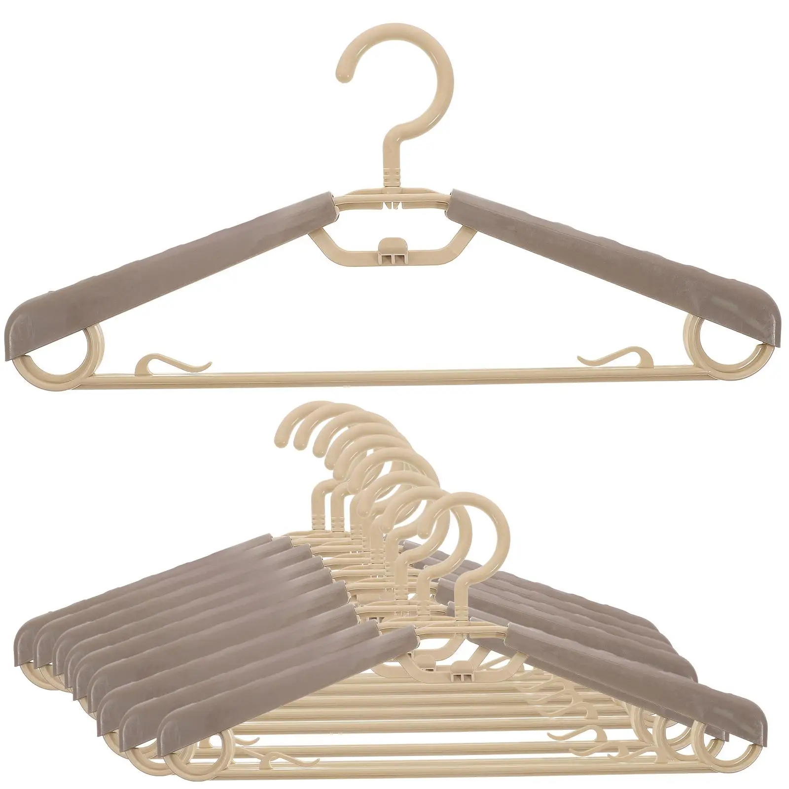 10 Pcs Wardrobe Adjustable Hanger Women's Heavy Duty Clothes Rack Travel Foldable Hangers Abs Pant
10 Pcs Wardrobe Adjustable Hanger Women's Heavy Duty Clothes Rack Travel Foldable Hangers Abs Pant
