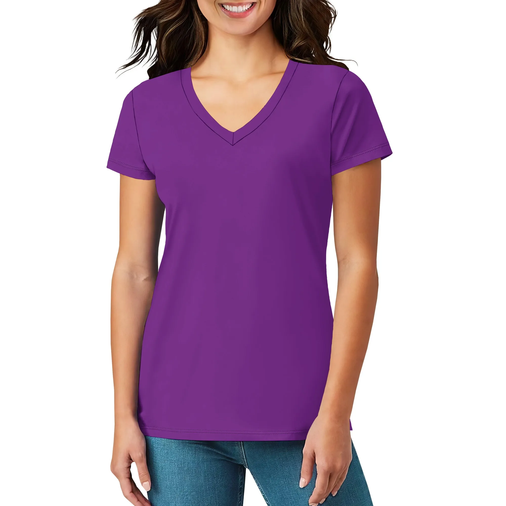 Women's T-Shirts V Neck Short Sleeve Basic Tees Graphic Tunic Shirts Going Out Loose Summer Fashion Tops
Women's T-Shirts V Neck Short Sleeve Basic Tees Graphic Tunic Shirts Going Out Loose Summer Fashion Tops