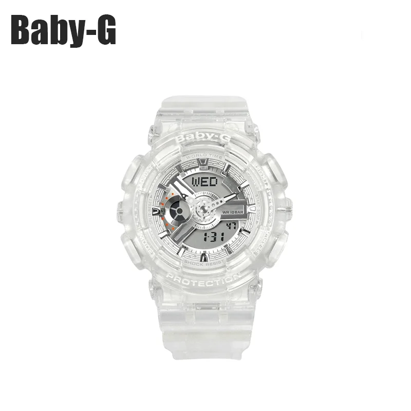 BABY-G BA-110 series luxury brand women's watch new multi-functional LED light watch shockproof alarm clock sports watch
BABY-G BA-110 series luxury brand women's watch new multi-functional LED light watch shockproof alarm clock sports watch
