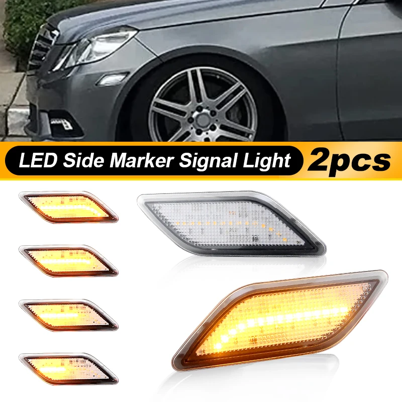 2pcs LED Bumper Side Marker Light For Benz E250 E350 E400 E550 E63 AMG S OEM#:2128200021
2pcs LED Bumper Side Marker Light For Benz E250 E350 E400 E550 E63 AMG S OEM#:2128200021