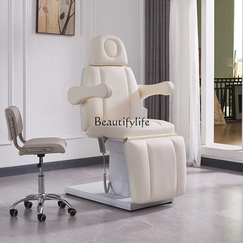 Electric beauty bed Multifunctional massage Stainless steel lifting bed Beauty salon
Electric beauty bed Multifunctional massage Stainless steel lifting bed Beauty salon