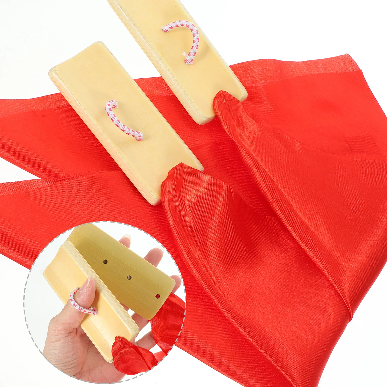 4 Pieces Red Satin Kids Beginner Musical Instrument Chinese Kuaiban for Performance Education Safe Material Sturdy Long
4 Pieces Red Satin Kids Beginner Musical Instrument Chinese Kuaiban for Performance Education Safe Material Sturdy Long