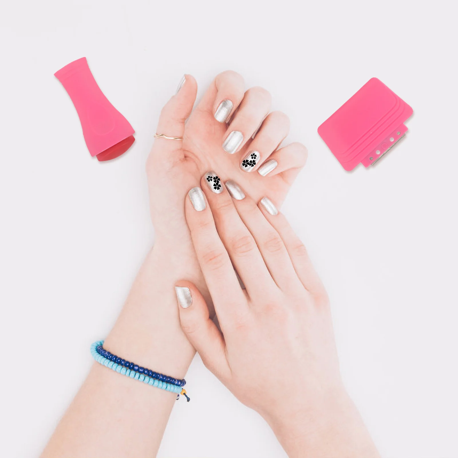 2Sets Nail Art Tool Set High Precision Stamping Plates for French Tip Design Easy to Use Manicure Stamp Kit Stamping Plates
2Sets Nail Art Tool Set High Precision Stamping Plates for French Tip Design Easy to Use Manicure Stamp Kit Stamping Plates