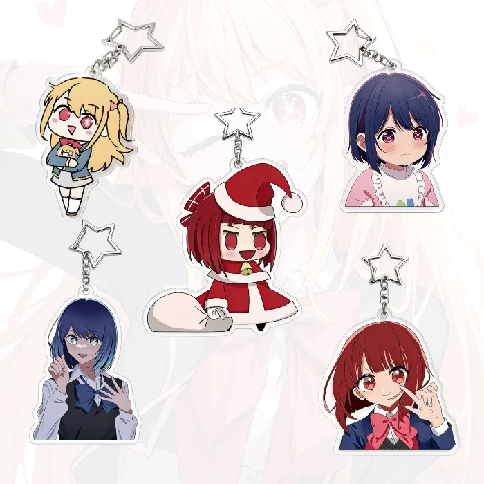 Oshi no Ko Anime Related Products Girls Gift Key Chain Bag Charm Souvenir Creative Pendant Jewelry Cartoon Fans Collection Q Ver
Oshi no Ko Anime Related Products Girls Gift Key Chain Bag Charm Souvenir Creative Pendant Jewelry Cartoon Fans Collection Q Ver